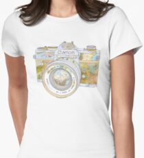 REISE CAN0N Tailliertes T-Shirt für Frauen