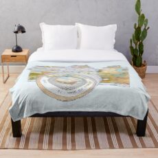 TRAVEL CAN0N Throw Blanket