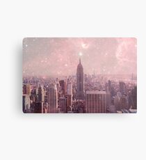 Stardust, der New York bedeckt Metallbild