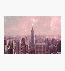 Stardust, der New York bedeckt Fotodruck