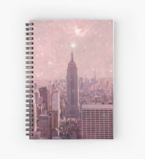 Stardust Covering New York Spiral Notebook