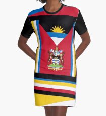 Antigua and Barbuda 2 Graphic T-Shirt Dress
