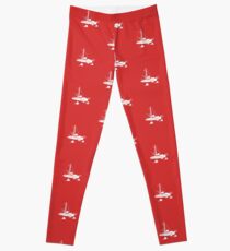 Jaws - Orca with Barrels Leggings