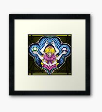 Peach Framed Print