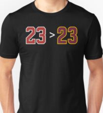 Jordan over James - 23 > 23 Unisex T-Shirt