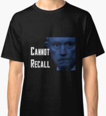 #SessionsHearing - Cannot Recall Classic T-Shirt