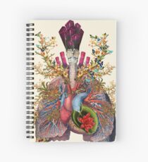 Body System in growth Spiral Notebook