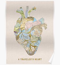 A Traveler's Heart Poster