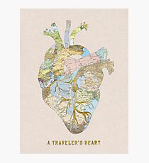 A Traveler's Heart Photographic Print