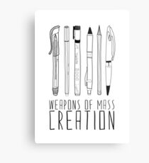 Armes de la création de masse Impression métallique