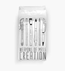 Weapons Of Mass Creation Duvet Cover