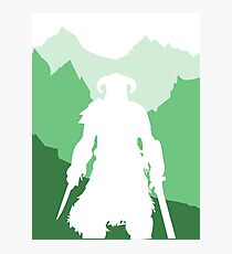 Dragonborn - Green Photographic Print