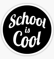 School is Cool Sticker