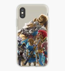 The Legend of Zelda - Breath of the Wild - Champion's Artwork - Link iPhone Case