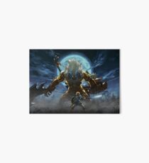 Lámina rígida La leyenda de Zelda - Aliento de lo salvaje - Enlace contra Gold Lynel