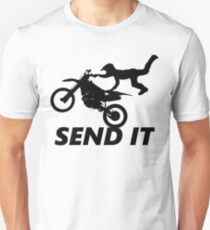 Motorrad Sende es Slim Fit T-Shirt