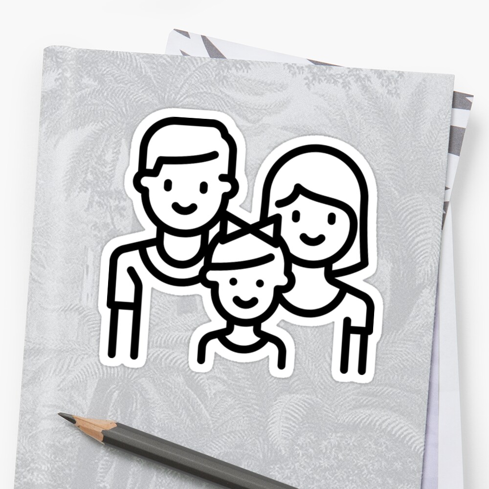  I Love My  Family  Sticker  by mysovann Redbubble