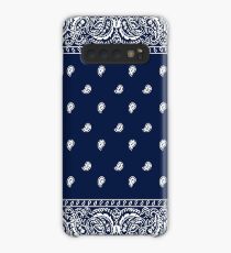 Bandana - Blue - Paisley Bandana Case/Skin for Samsung Galaxy