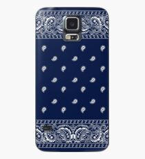 Bandana - Blue - Paisley Bandana Case/Skin for Samsung Galaxy