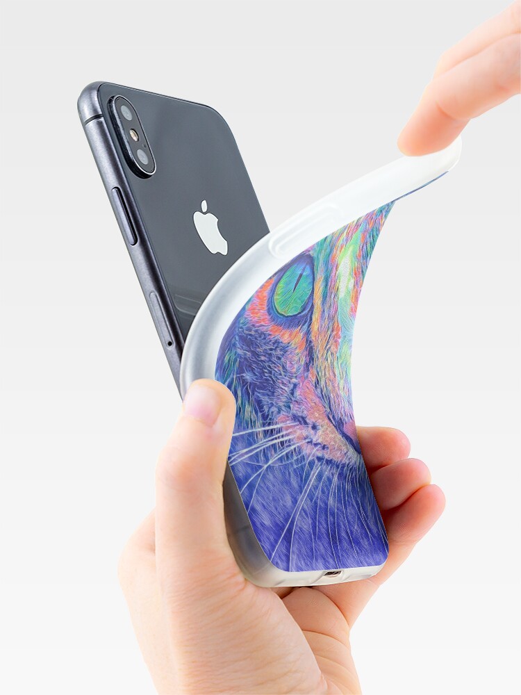 Alternate view of SteelBlue iPhone Case & Cover