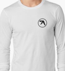 aphex twin logo ( Black ) Long Sleeve T-Shirt