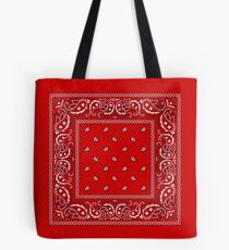 Bandana - Red Tote Bag
