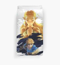 Die Legende von Zelda: Atem der Wildnis - Link und Zelda Bettbezug