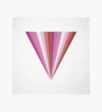 Lesbian Flag Triangle Aesthetic Scarf