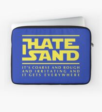 For sand haters (yellow) Laptop Sleeve