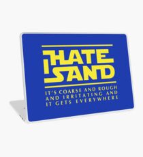 For sand haters (yellow) Laptop Skin