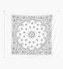 Bandana - White Wall Tapestry