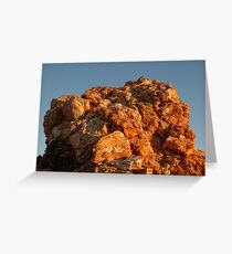 Ocre Greeting Card