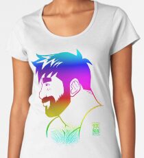 ADAM LIKES RAINBOWS - GAY PRIDE Women's Premium T-Shirt