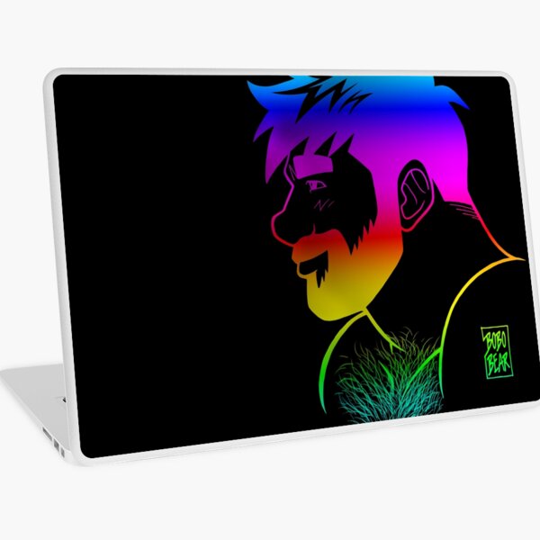 ADAM LIKES RAINBOWS - GAY PRIDE Laptop Skin
