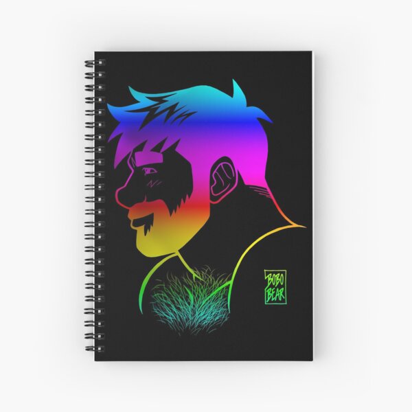 ADAM LIKES RAINBOWS - GAY PRIDE Spiral Notebook