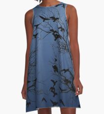 Crow flock A-Line Dress