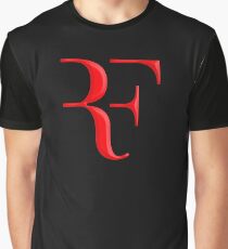 rf, roger federer, roger, federer, tennis, wimbledon, gras, turnier, ball, legende, sport, australien, nadal, netz, cool, logo, perfekt. Grafik T-Shirt