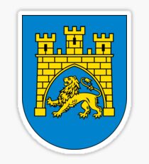 Coat of Arms of Lviv, Ukraine Sticker