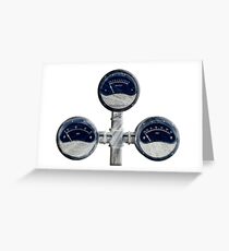 Gauges Greeting Card