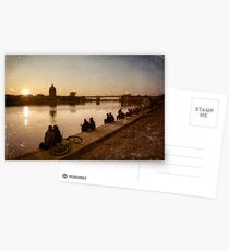 Un soir, sur les berges... Postcards
