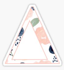 Floral Delta Sticker