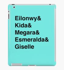Second Tier Princesses iPad Case/Skin