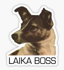 Laika Boss Sticker