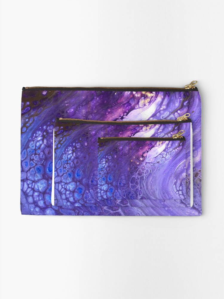 Alternate view of Mystic purple Zipper Pouch