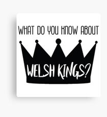 Welsh Kings Canvas Print