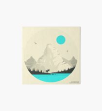 TWO MEDICINE LAKE Art Board