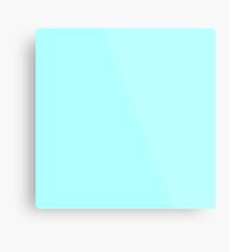 BOLD | SOLID | PLAIN CELESTE Metal Print