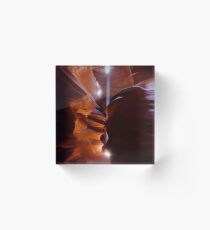 Antelope Canyon Light Acrylic Block