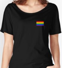 Gay Pride Flagge - minimalistisches T-Shirt Loose Fit T-Shirt