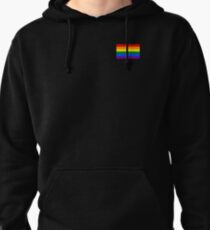 Gay Pride Flag - Minimalist T-Shirt Pullover Hoodie